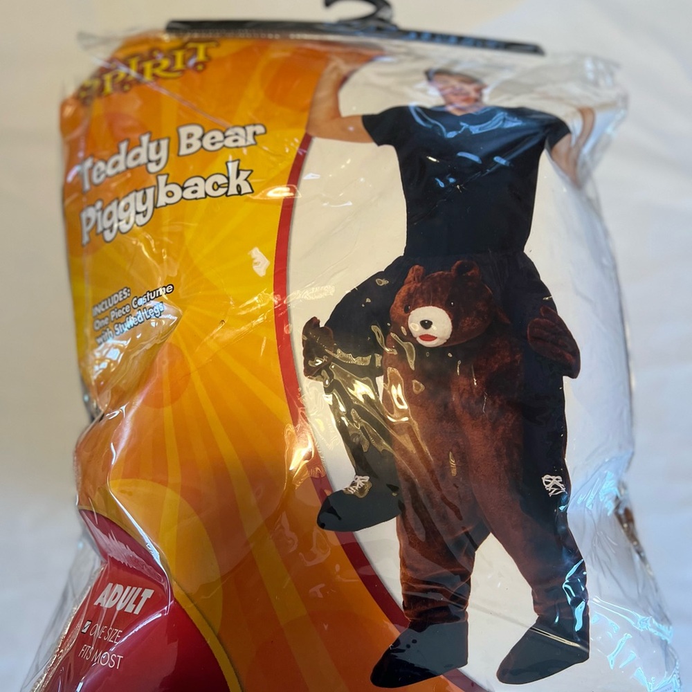 Teddy Bear Piggyback Costume
